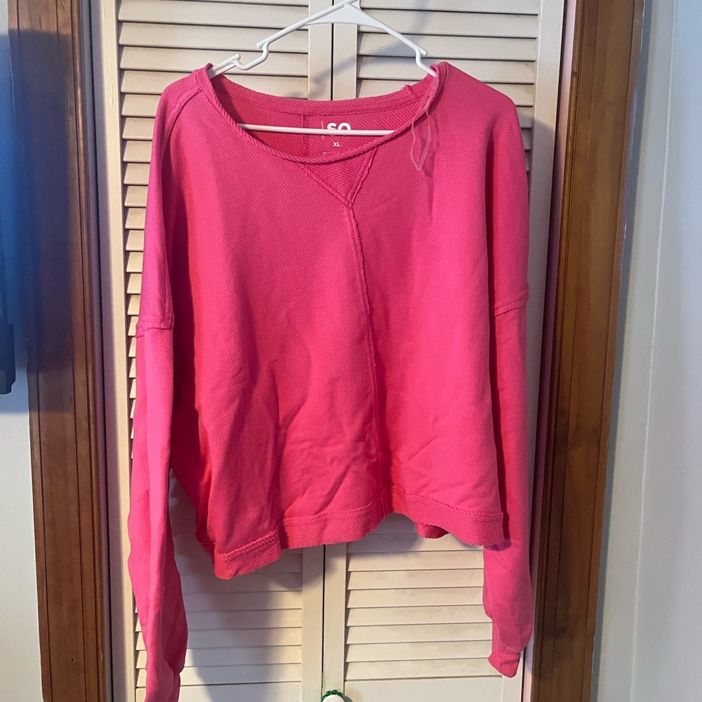SO Women's Vibrant Pink Sweatshirt